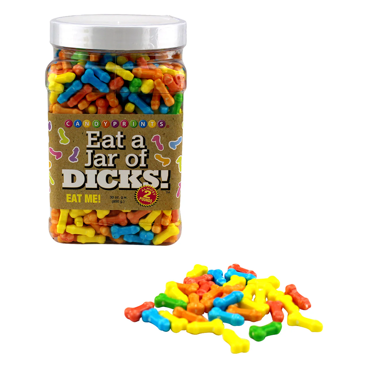 An Entire Jar of Dicks - Almost Two Pounds of Penis Candy! - Image 3