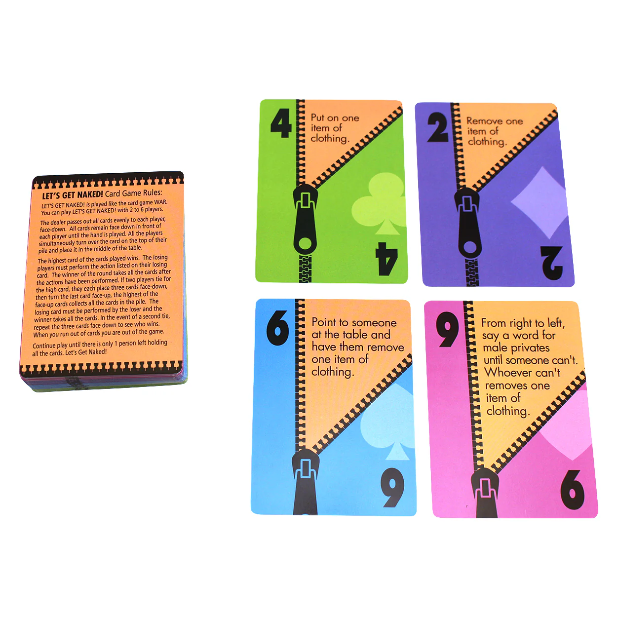 Let's Get Naked Game - A Stripping Card Game - Image 3