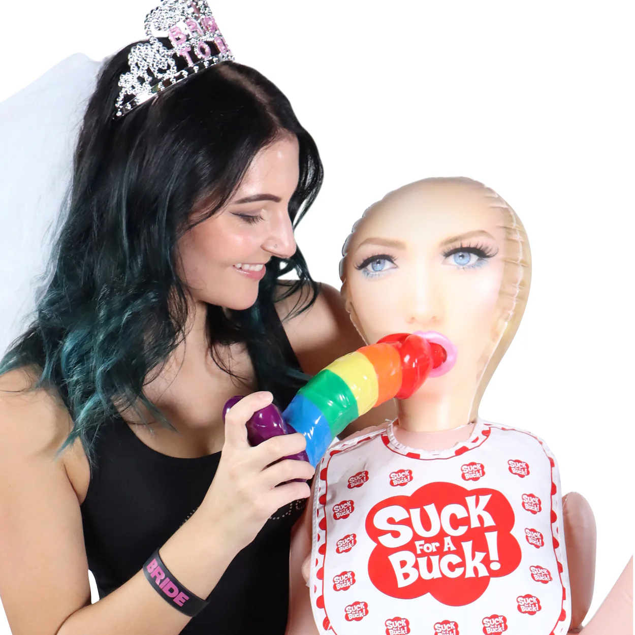 Rainbow Dicky Drink Bottle - Image 7